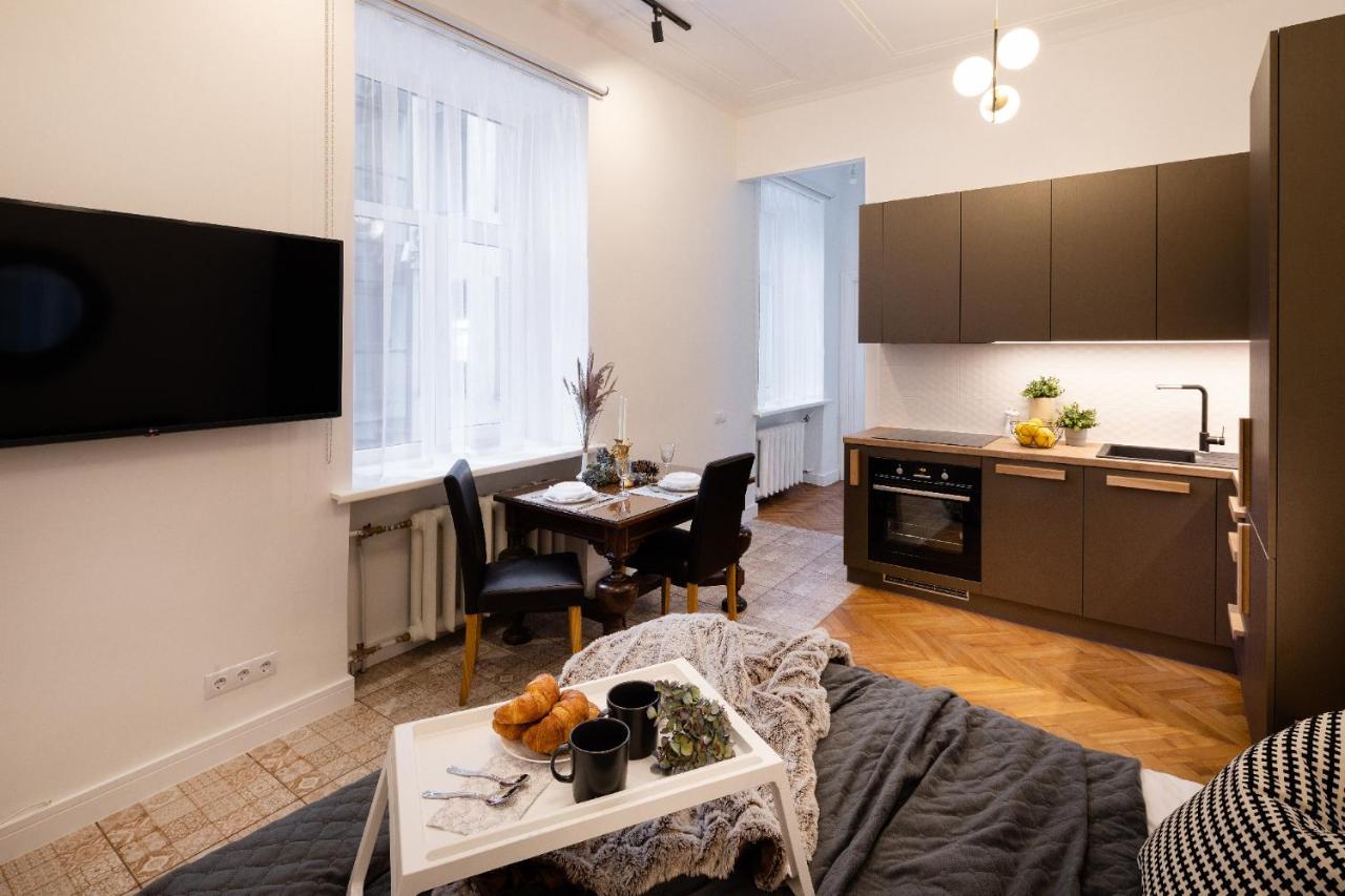 Brivibas House Design Apartments In City Center 里加 外观 照片